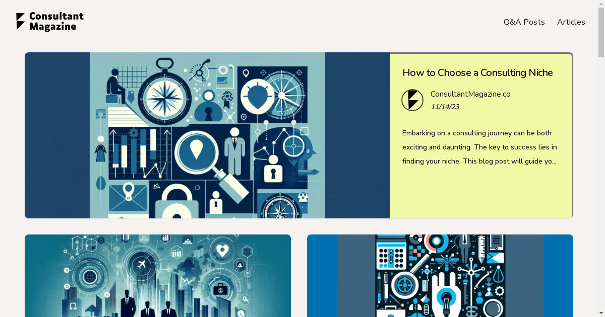 Consultant Magazine Launches as Central Hub for Consulting Expertise