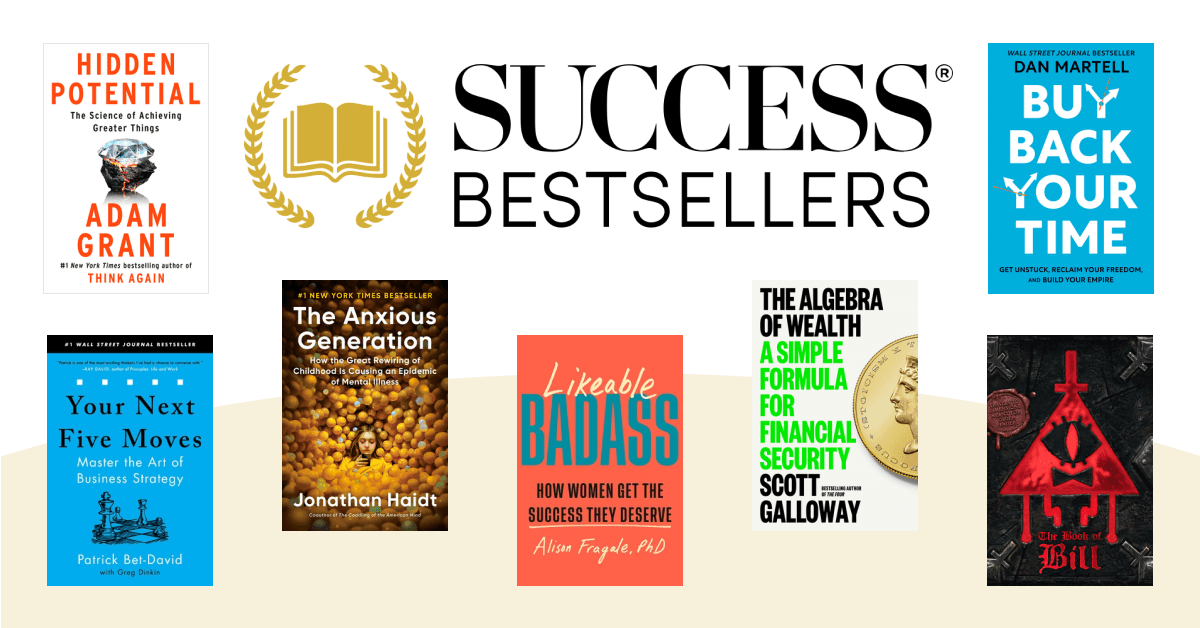 SUCCESS® Weekly Bestseller Lists Highlight Trends in Personal and Professional Development