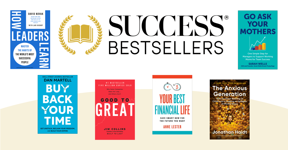 SUCCESS® Bestseller Lists Highlight Trends in Leadership, AI, and Financial Education