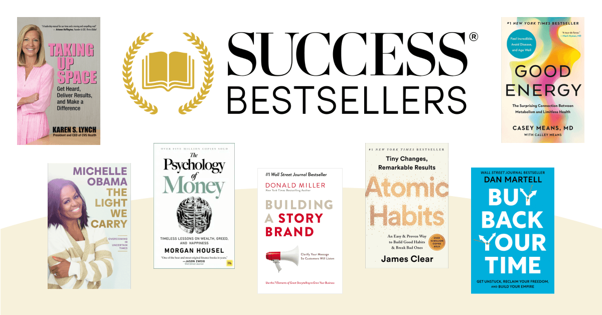 SUCCESS® Bestseller Lists Reveal Emerging Trends in Personal and Professional Development