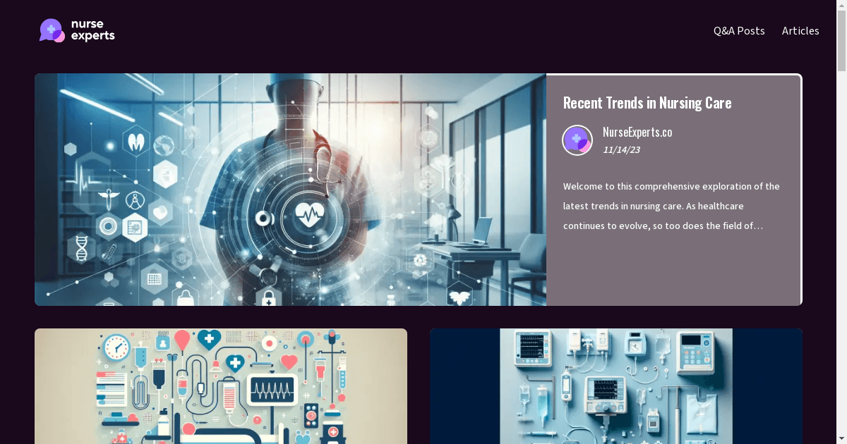 NurseExperts.co Launches as the Definitive Platform for Nursing Professionals