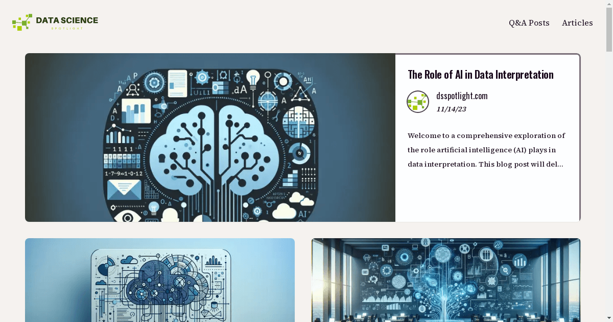 DSSpotlight.com Launches as a Premier Resource for Data Science Professionals and Enthusiasts