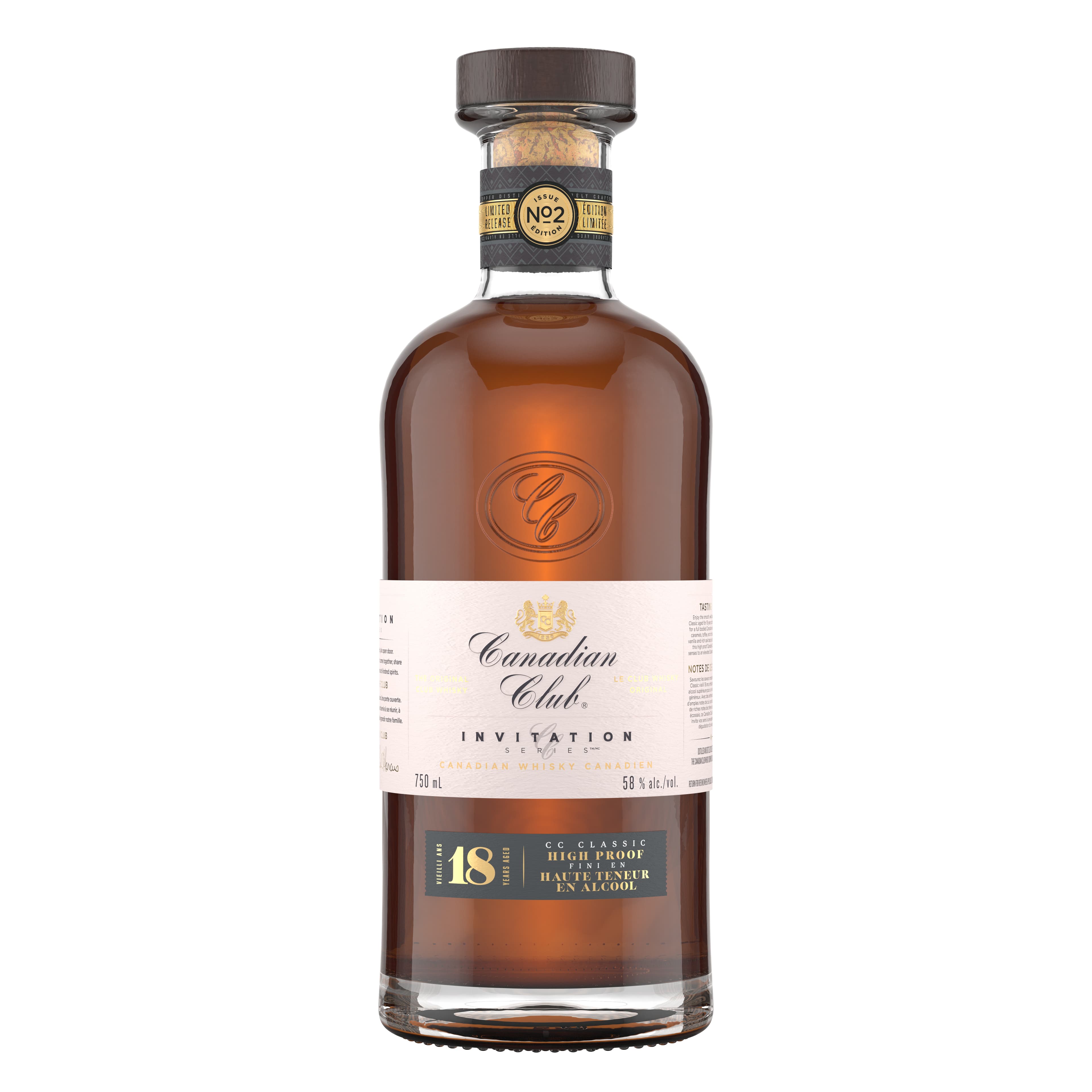 Canadian Club Elevates Whisky Experience with Classic 18 Year Old High Proof Release