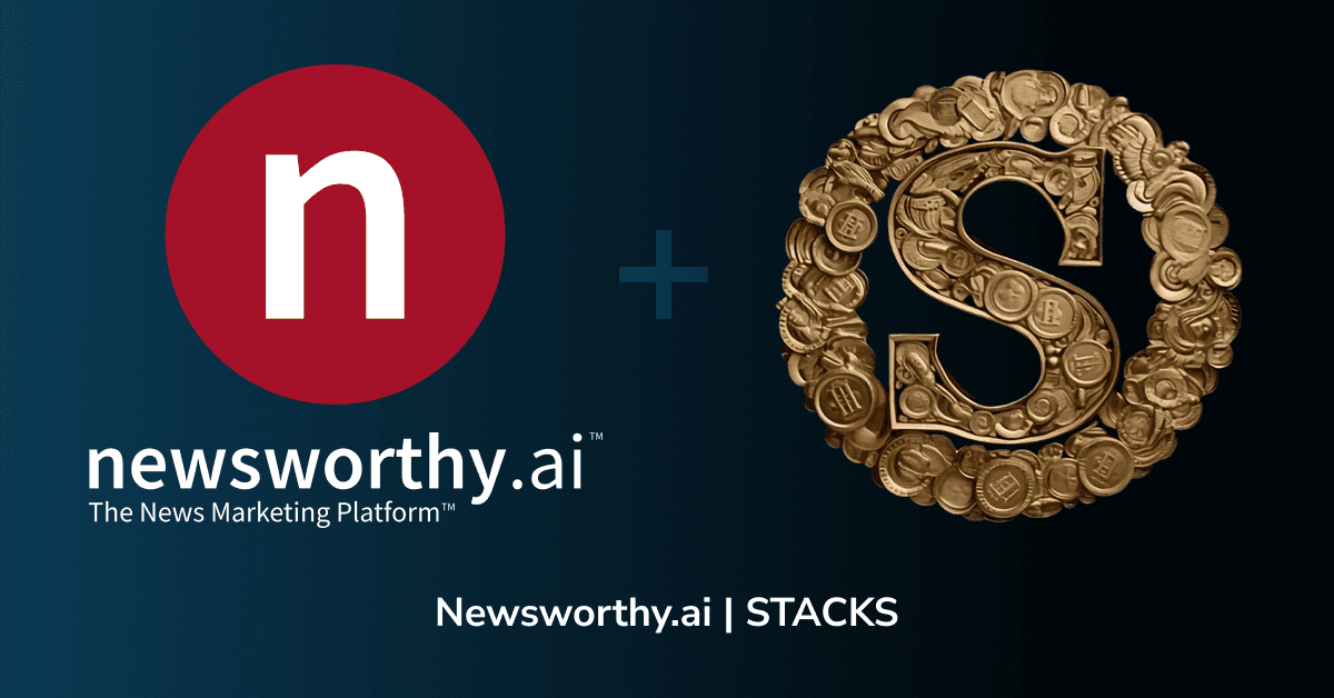 Newsworthy.ai Partners with STACKS to Integrate Cryptocurrency Payments for Press Release Distributions