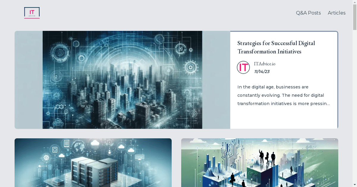 ITAdvice.io Revolutionizes Access to Expert IT Insights and Solutions