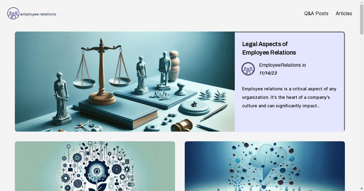 EmployeeRelations.io Launches to Transform Workplace Dynamics with Expert Insights