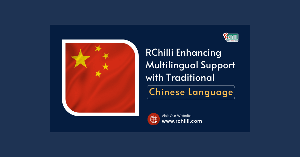 RChilli Expands Global Recruitment Solutions with Traditional Chinese Language Support