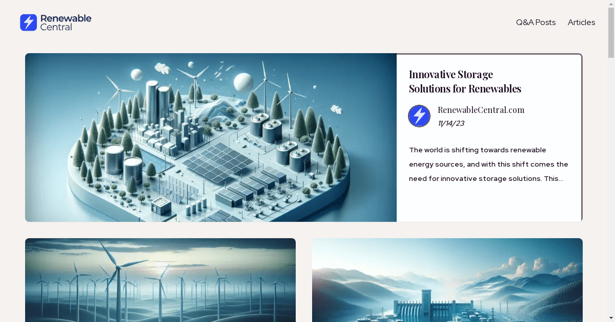 RenewableCentral.com Launches as a Premier Digital Hub for Green Energy Professionals