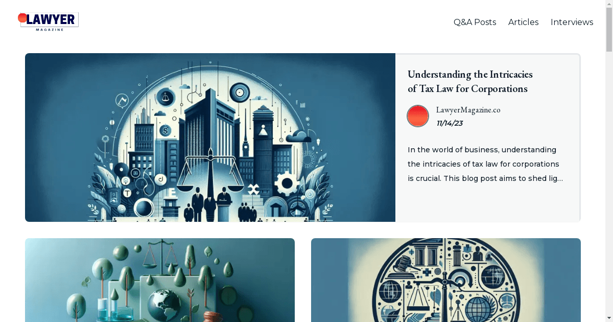 Lawyer Magazine Launches to Transform Legal Industry with Expert Insights