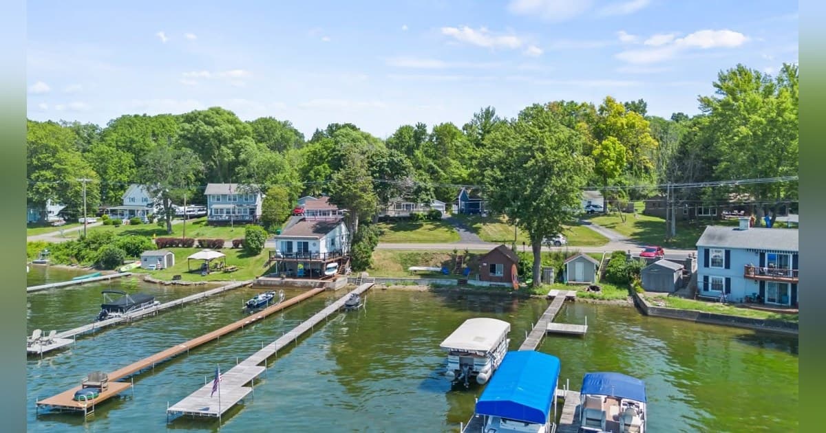 On Conesus Lake, Frontage Numbers Explain Less About Price Than Buyers Assume