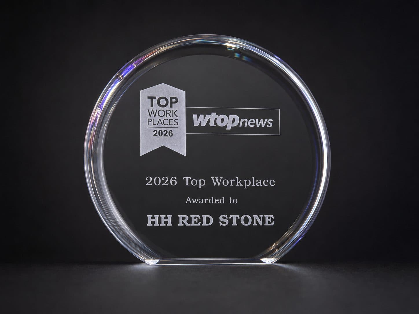 HH Red Stone Named a 2026 WTOP News Top Workplace Based on Employee Feedback