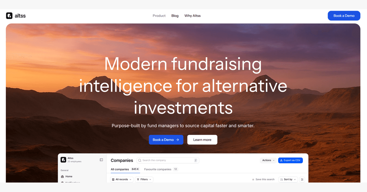 Altss Expands Allocator Intelligence Platform with 9,000 Verified Family Offices