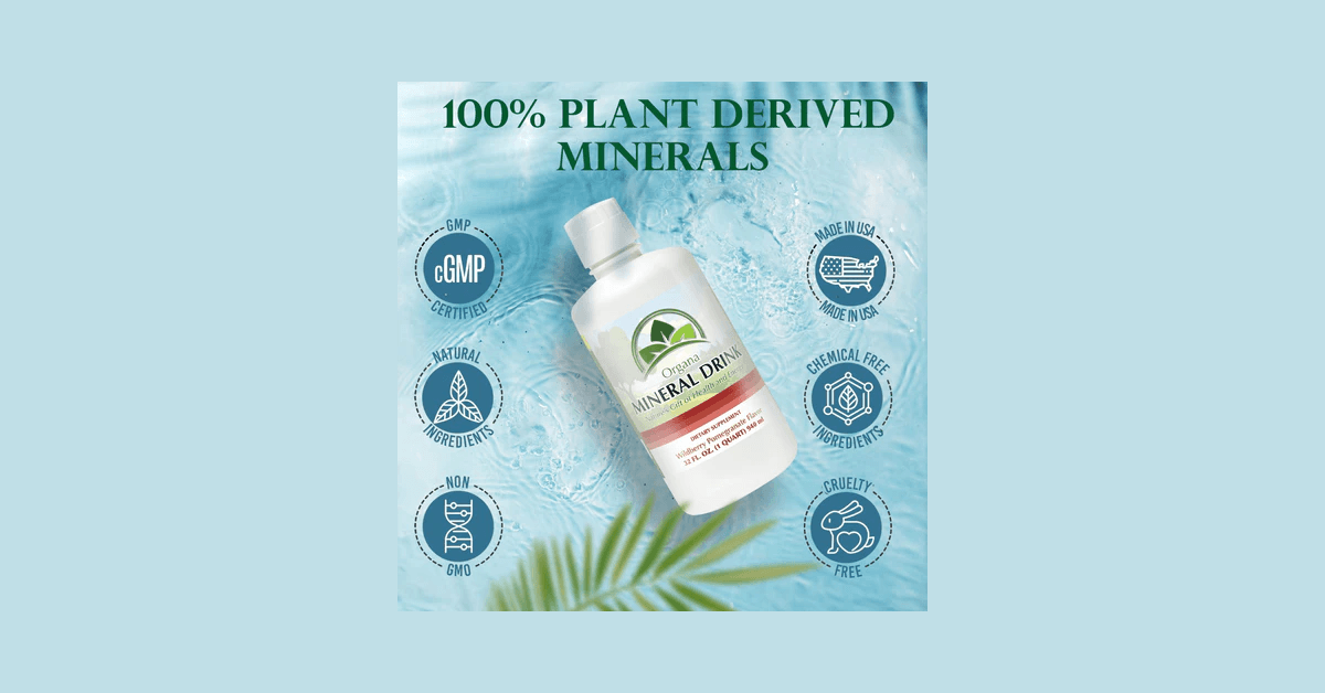 ORGANA Launches Plant-Based Mineral Drink with Fulvic Acid for Enhanced Nutrient Absorption