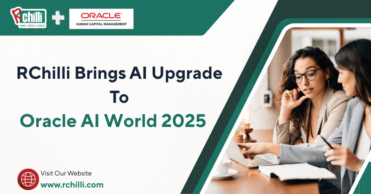 RChilli to Showcase AI Recruitment Automation Solutions at Oracle AI World 2025