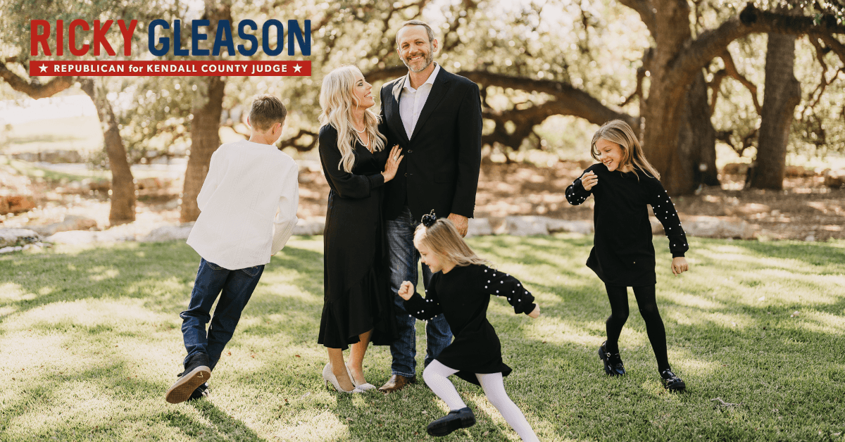 Kendall County Native Ricky Gleason Announces Run for County Judge, Pledges a 'CEO Mindset' Driven by Servant Leadership