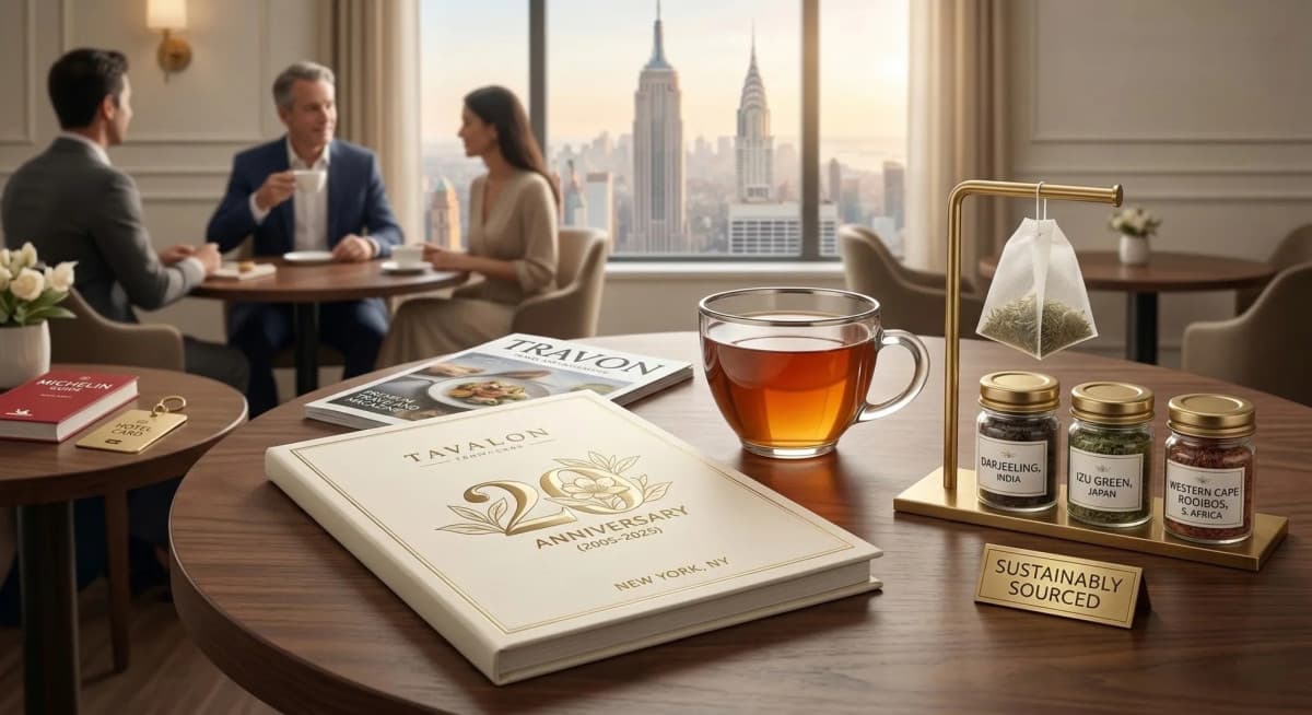 Tavalon Celebrates 20 Years of Transforming Tea into a Global Lifestyle Experience