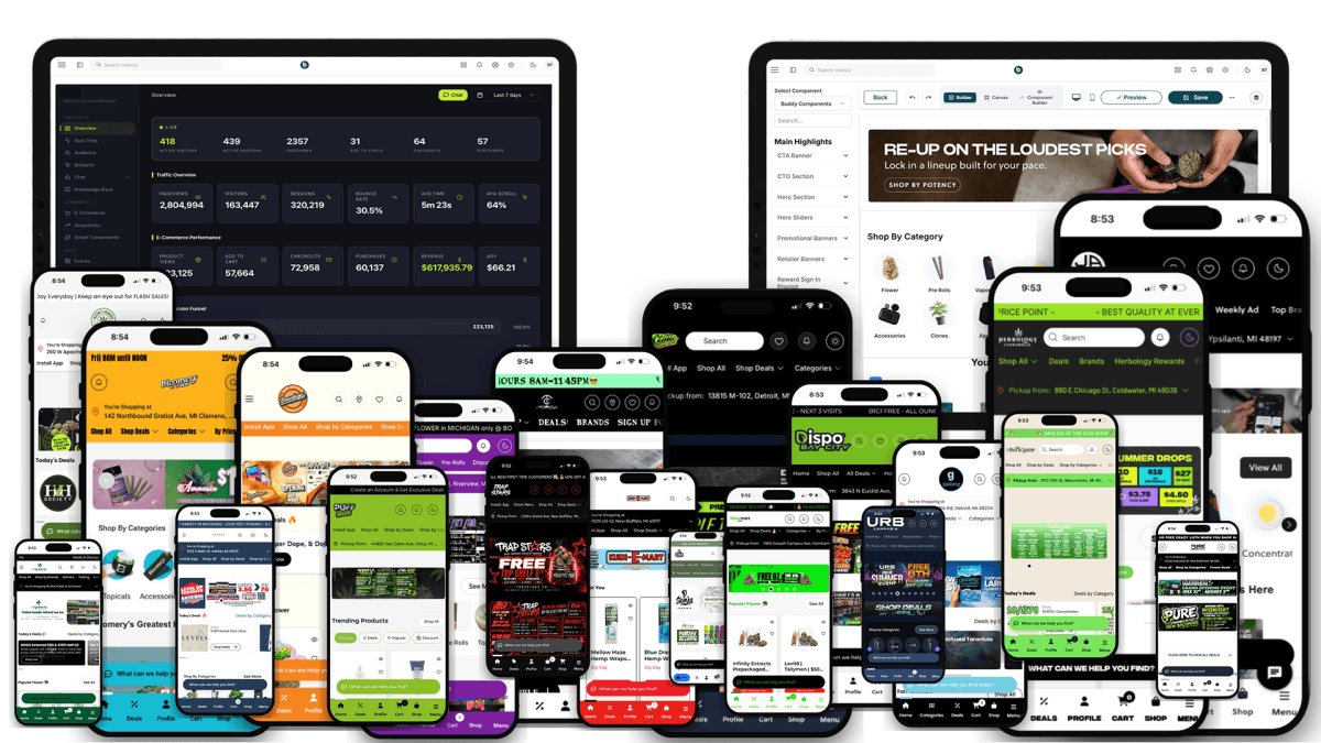 Buddy Launches Native Flowhub Integration to Replace Menu Embeds with Search-Indexed Ecommerce Sites