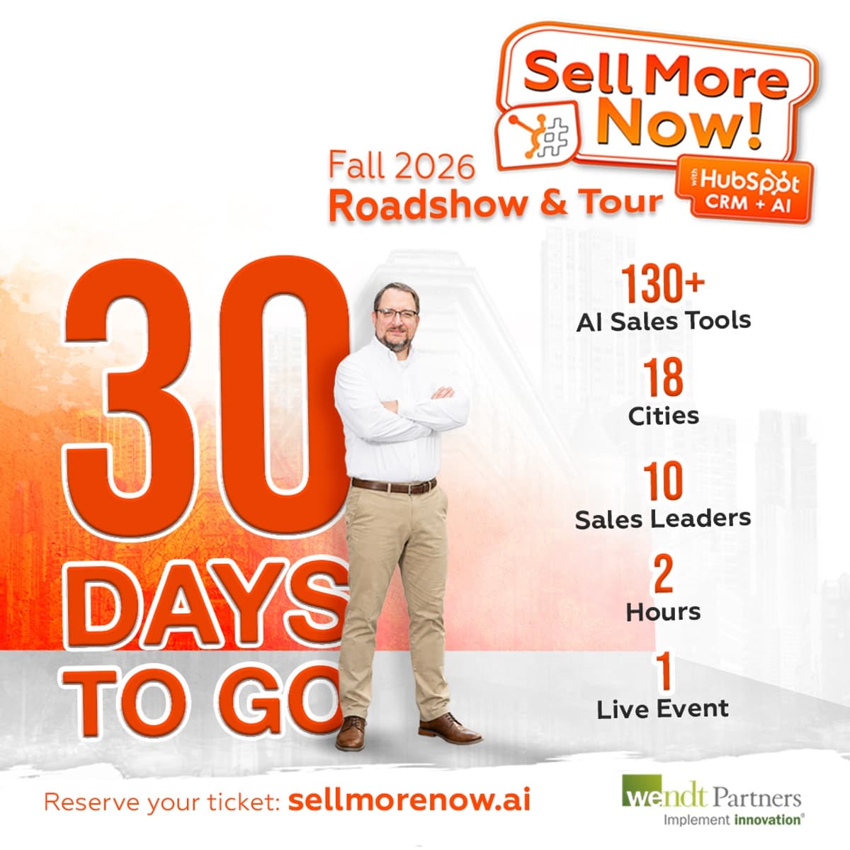 Wendt Partners Launches 18-City Roadshow to Showcase AI-Powered HubSpot CRM for B2B Sales Leaders