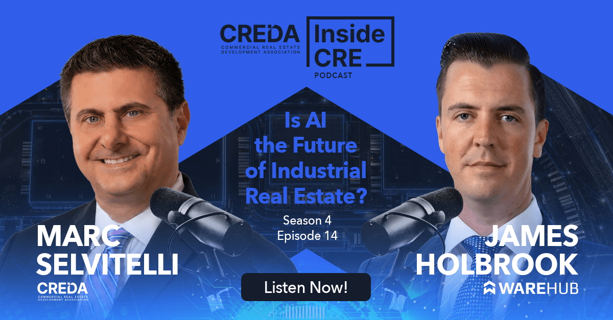 Warehub Founder Discusses AI and Data in Industrial Real Estate on CREDA Podcast