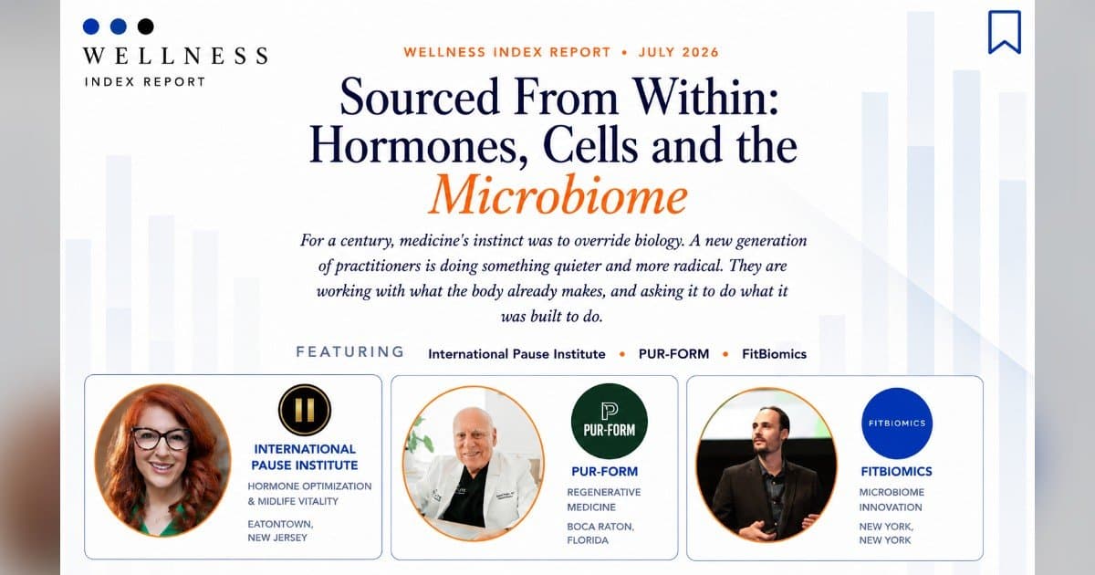 July Wellness Index Report: Shift Toward Working With the Body's Own Biology