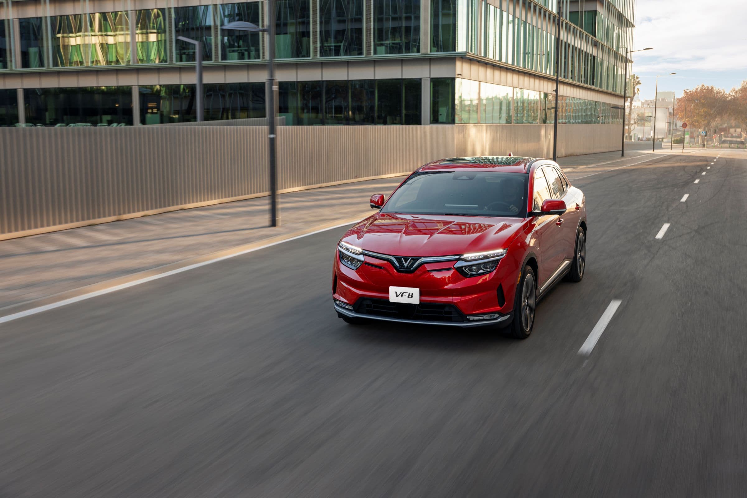 VinFast's VF 8 Electric SUV Debuts in Middle East, Signaling Shift Towards Electric Mobility