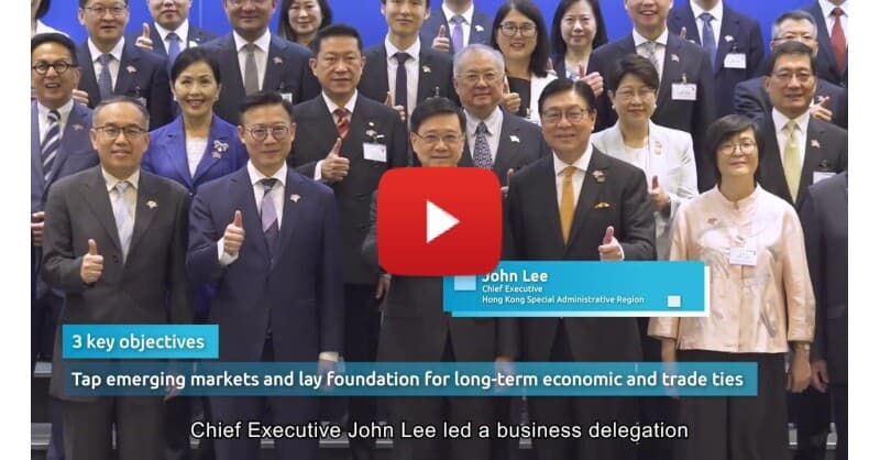 Hong Kong Delegation Secures 96 Deals with Kazakhstan and Uzbekistan, Deepening Central Asia Ties