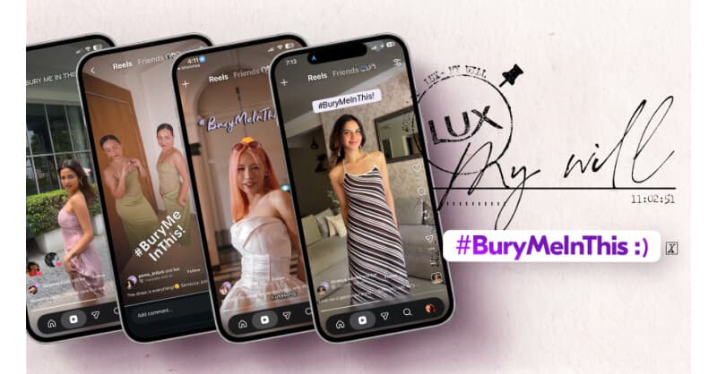 LUX Turns '#BuryMeInThis' Trend Into Legal Declarations of Personal Style