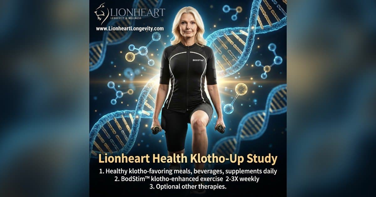 Lionheart Health Launches Klotho-Up Study to Assess Structured Wellness Program's Impact on Aging Biomarkers