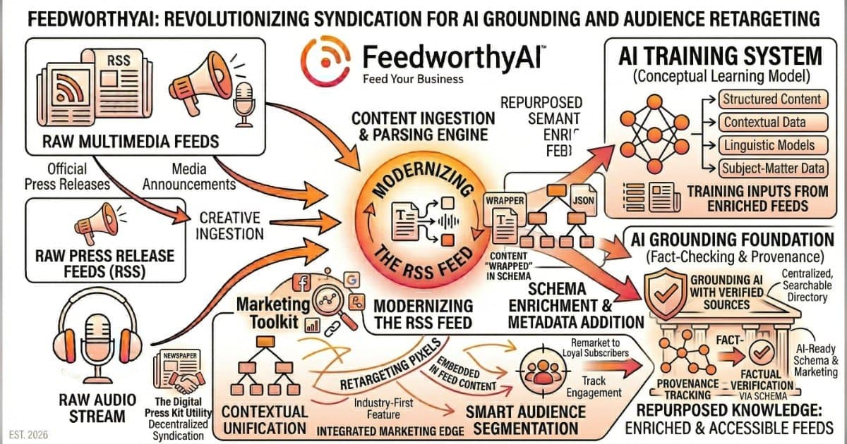 FeedworthyAI Launches to Modernize RSS Feeds for AI Era, Offering Publishers New Discovery and Monetization Tools