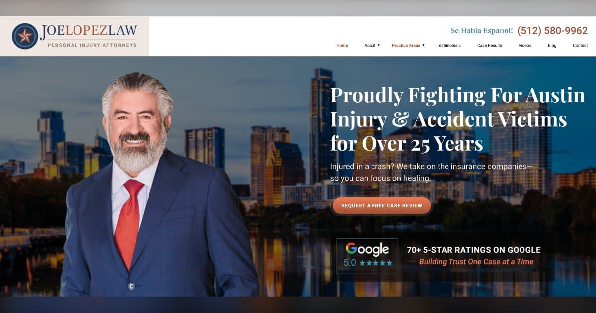Joe Lopez Law Launches Redesigned Website to Enhance Access to Legal Services in Texas