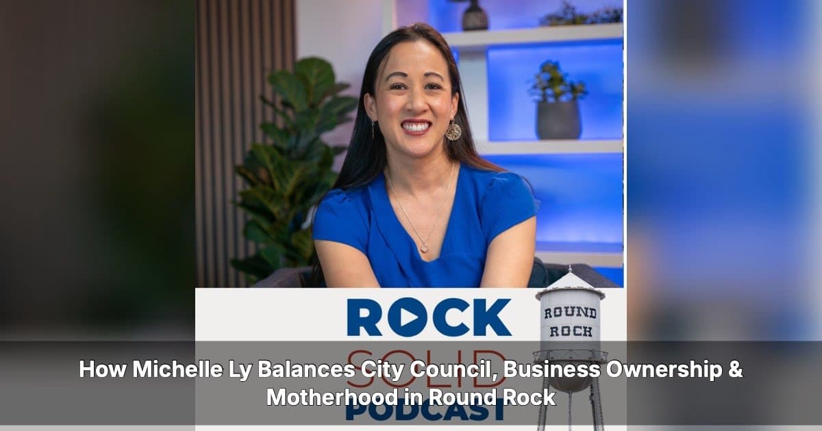 Round Rock Councilmember Michelle Ly Juggles Business Empire, Civic Duty, and Motherhood