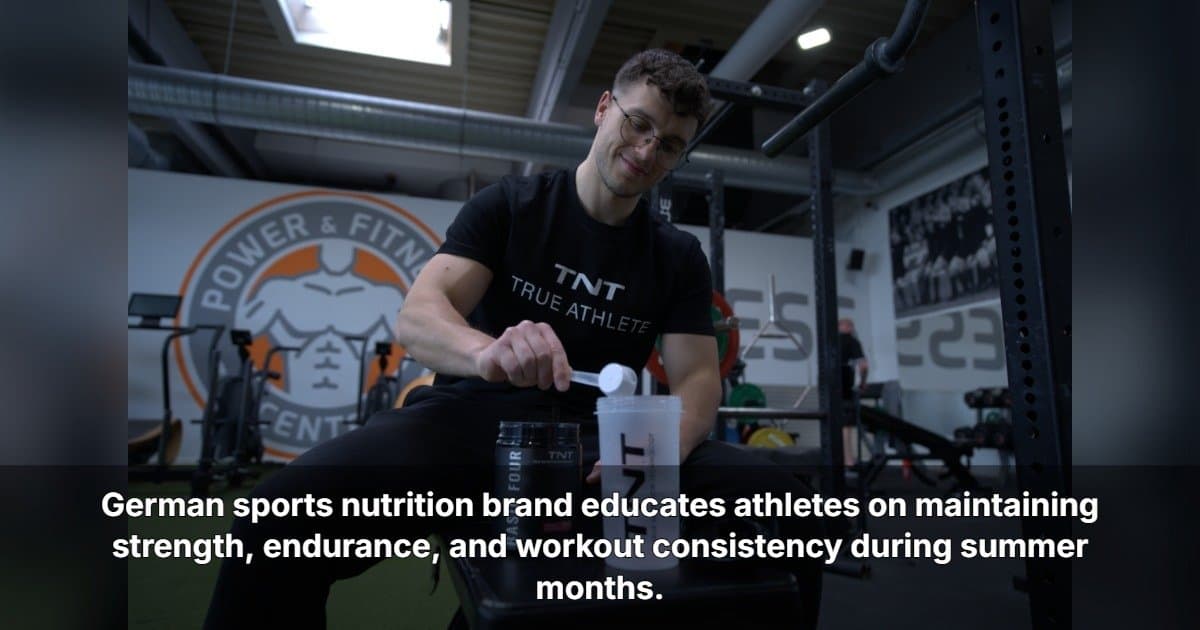 TNT Emphasizes Creatine's Role in Maintaining Summer Training Consistency