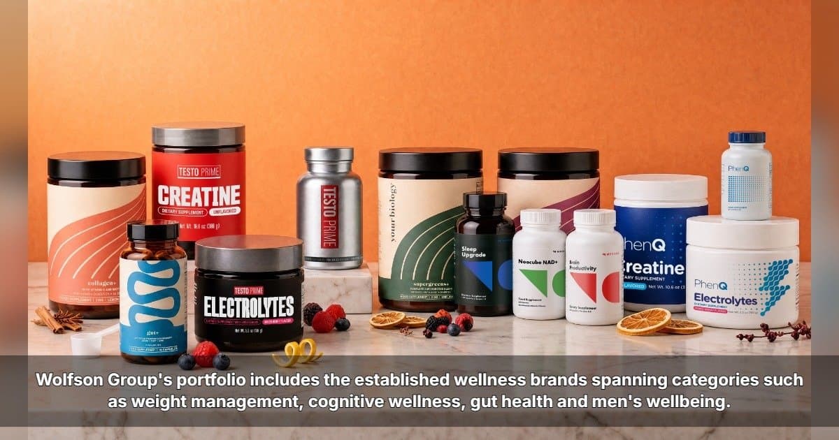 Wolfson Group Expands U.S. Retail Beyond Amazon to Meet Growing Demand for Science-Led Wellness Brands