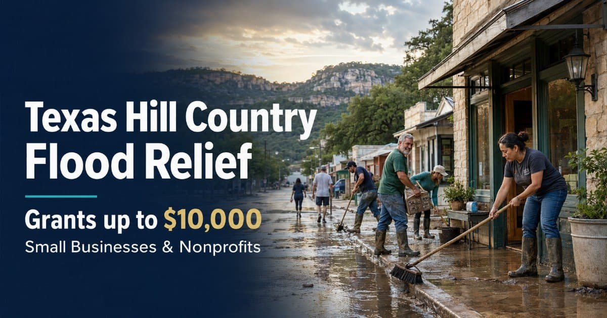 LiftFund Launches $10,000 Grant Program for Texas Hill Country Small Businesses Hit by Repeated Flooding