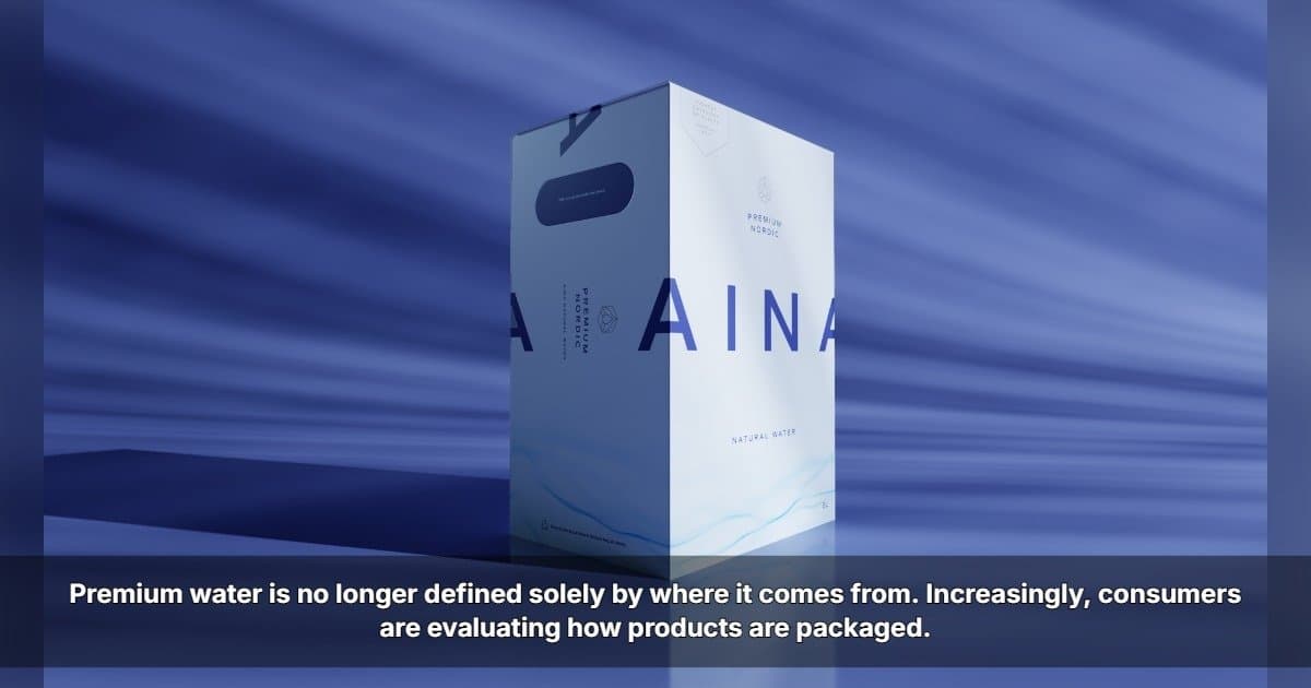 NWB Finland Oy Brings Premium AINA Natural Water to U.S. Market with Everyday Sustainability Focus