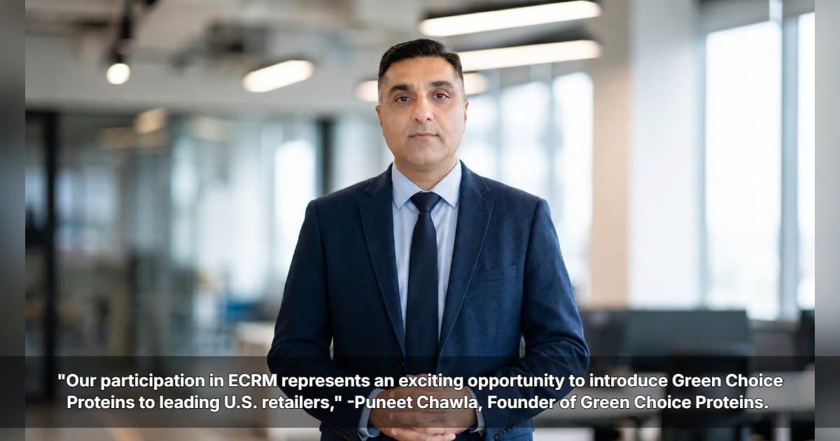 Green Choice Proteins to Present Australian Plant Nutrition at ECRM Meetings