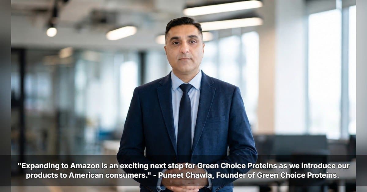 Green Choice Proteins Expands U.S. Presence with Upcoming Amazon Launch