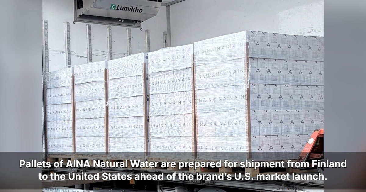 NWB Finland Oy to Showcase AINA Natural Water's Bag-in-Box Packaging at ECRM 2026, Offering Retailers a Sustainable Alternative to Plastic Bottles
