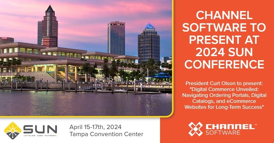 Channel Software to Showcase B2B eCommerce Solutions at SUN Conference 2024