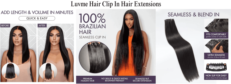 Luvme Hair Revolutionizes At-Home Styling with New Clip-In Extensions