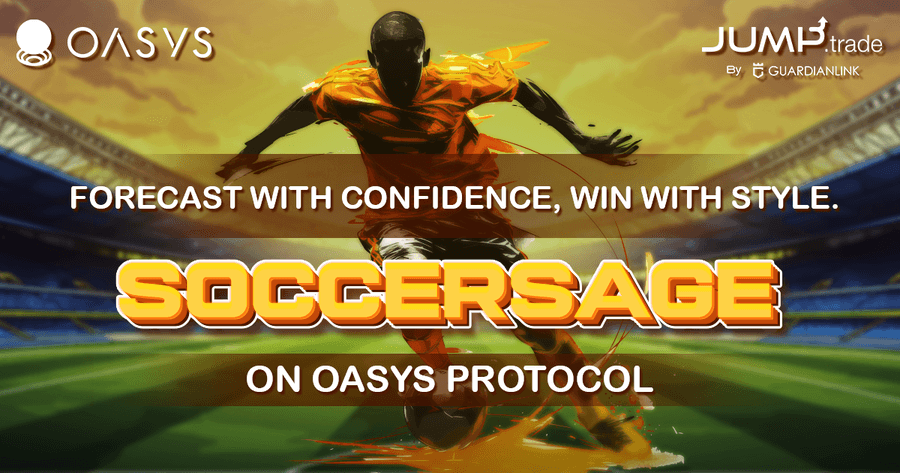 Jump.trade Announces SoccerSage: A Decentralized Platform for Soccer Predictions on Oasys Blockchain