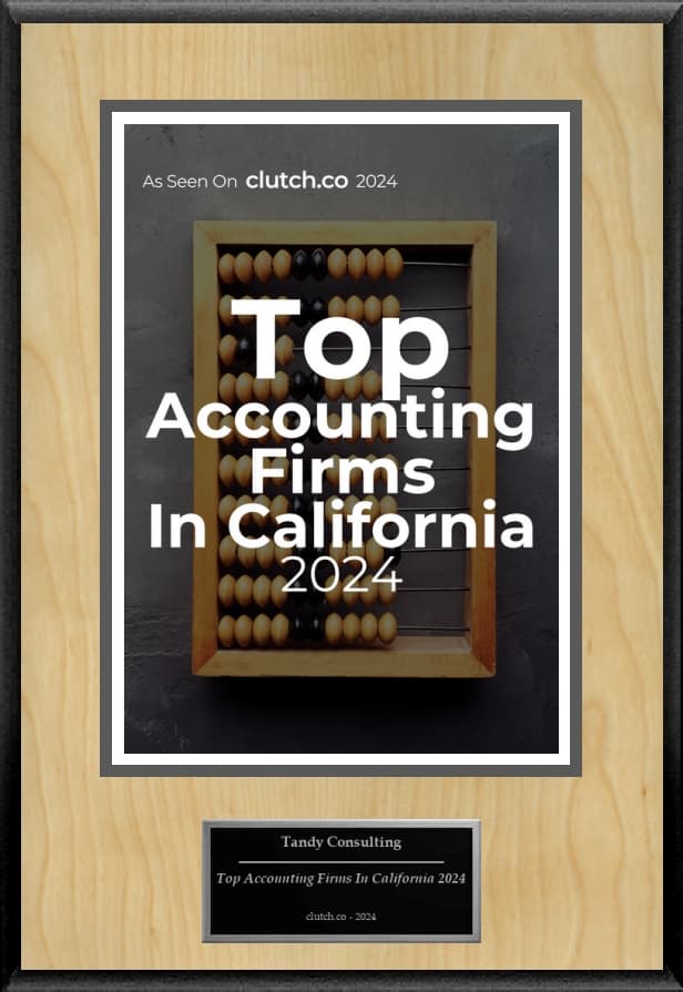 Tandy Consulting Inc Recognized Among 'Top Accounting Firms In California 2024' by Clutch.co