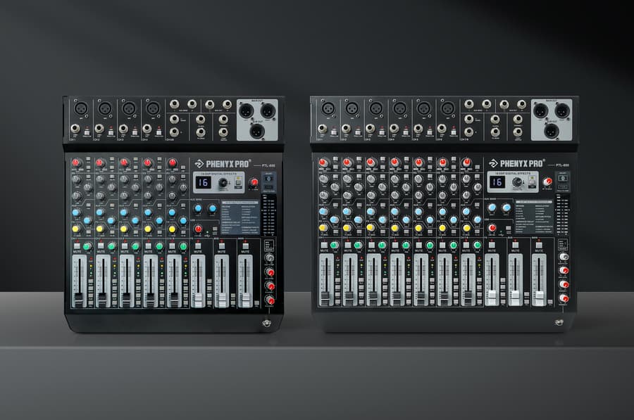 Phenyx Pro Launches PTL Series Mixing Consoles, Setting New Standards in Audio Technology