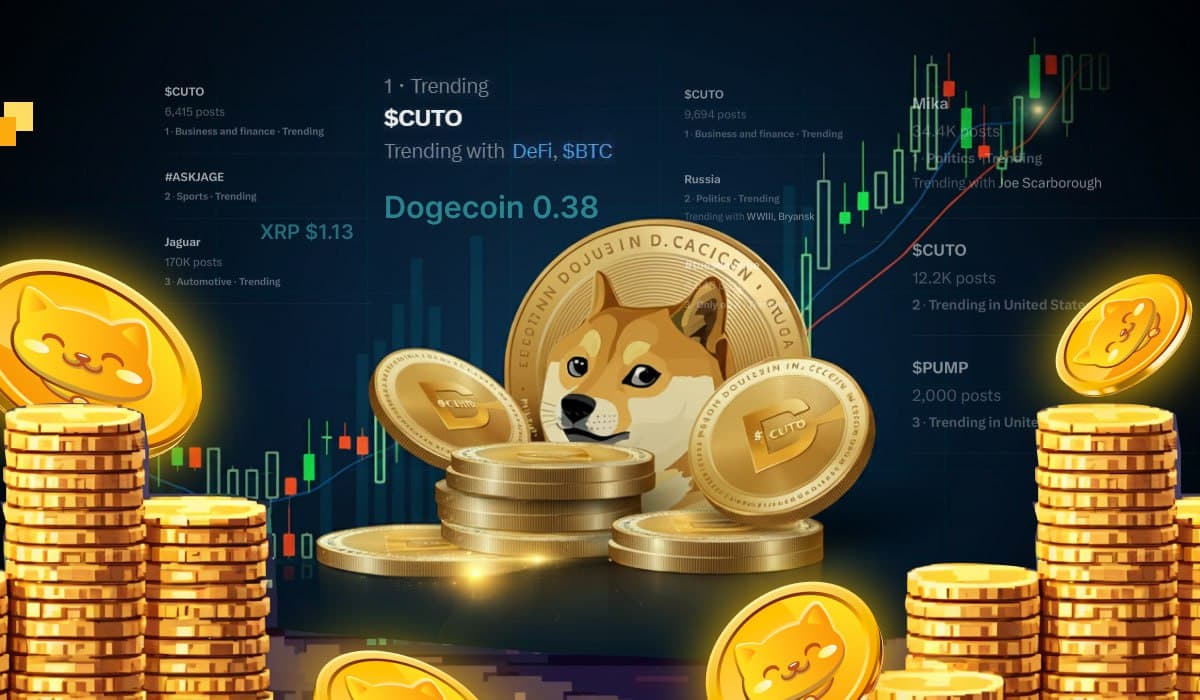 Grok AI Predicts Significant Growth for Dogecoin and Cutoshi by 2025