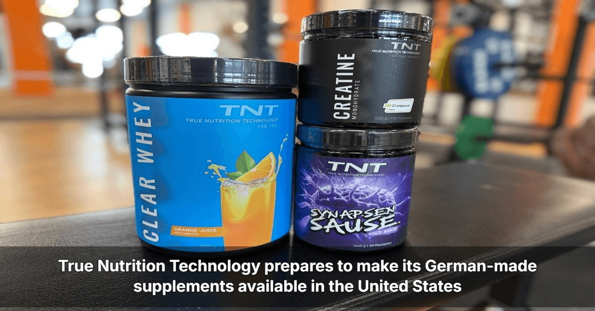 German Sports Nutrition Brand TNT Highlights Core Performance Supplements Ahead of U.S. Expansion
