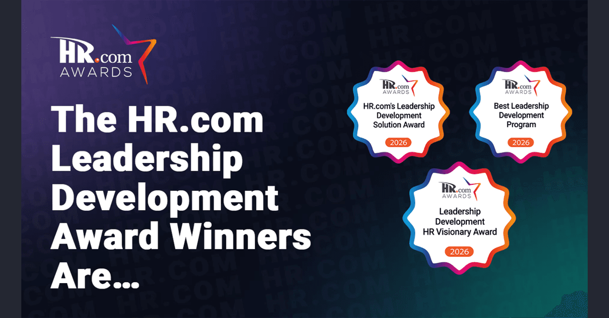 HR.com Announces 2026 Leadership Development Award Winners Recognizing Innovative Talent Strategies