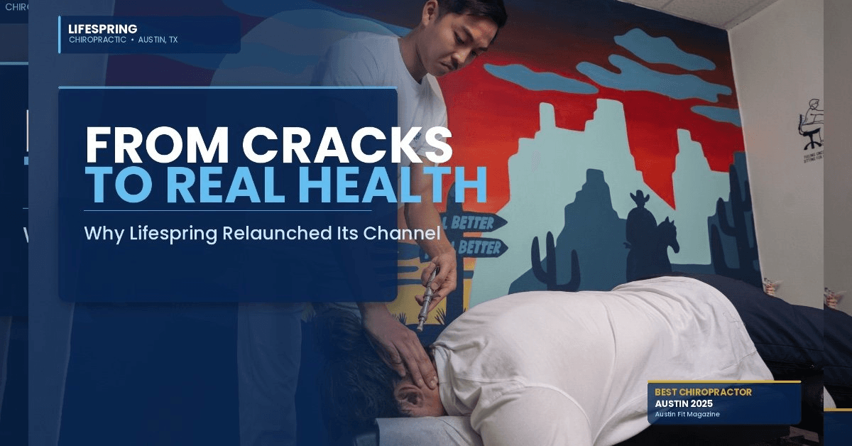 Lifespring Chiropractic's YouTube Relaunch Signals Shift in Patient Health Concerns from Pain to Systemic Wellness
