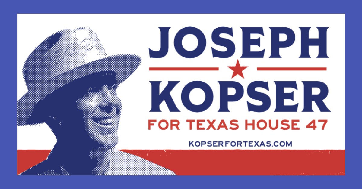 Kopser Campaign Raises $180,000 in 10 Weeks, Deploys Data-Driven Voter Expansion Strategy