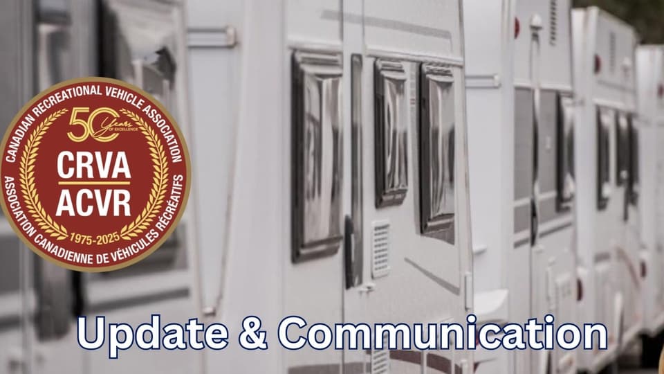 CRVA Supports Delay in RV Industry Tariffs, Highlighting Importance of Stable Trade Policies