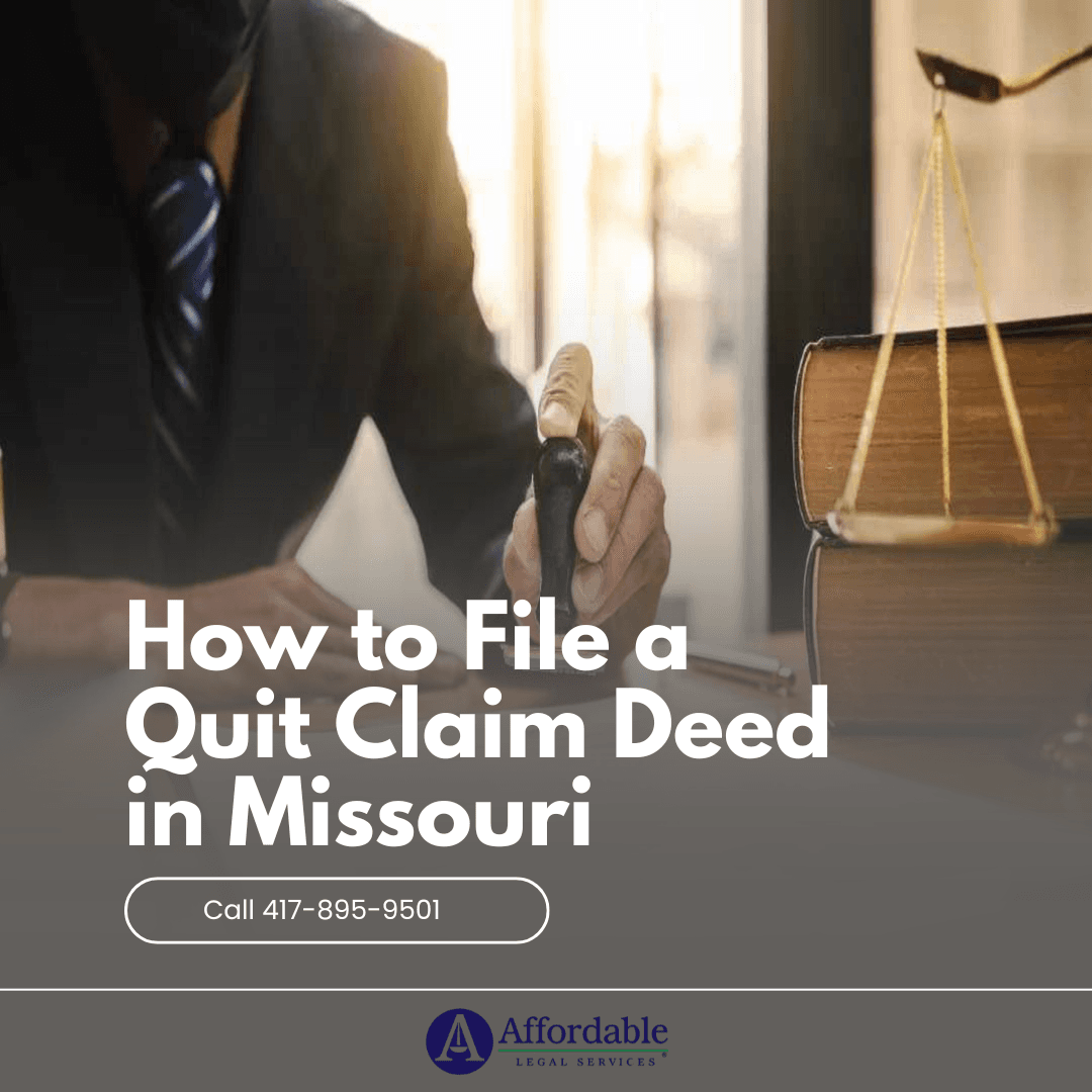 Affordable Legal Services Launches Streamlined Quit Claim Deed Filing for Missouri Property Transfers